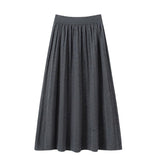 Hearthfold – Cashmere Wool Skirt - Hilltop Nord