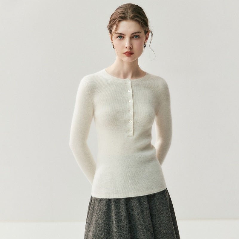 Crosshaven – Cashmere Wool Sweater - Hilltop Nord
