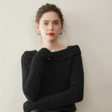 Thalia – Cashmere Wool Sweater - Hilltop Nord