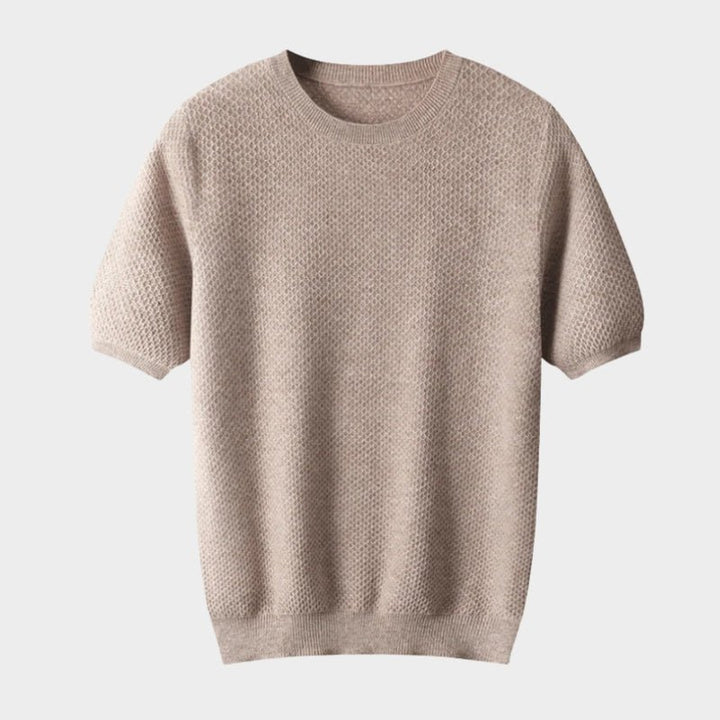 Crestwood - Wool Textured Knit Tee - Hilltop Nord