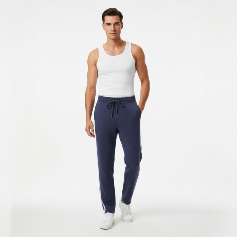 Ravine – Cashmere Wool Joggers - Hilltop Nord