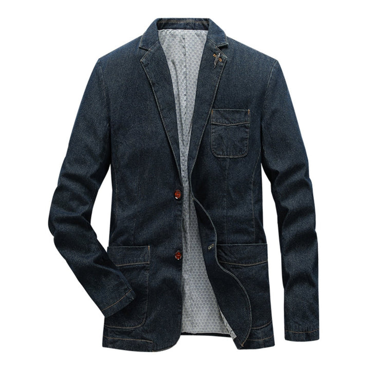 Crestward – Cotton Denim Blazer - Hilltop Nord