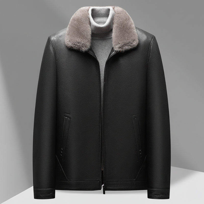 Ridgeforge – Leather Jacket - Hilltop Nord