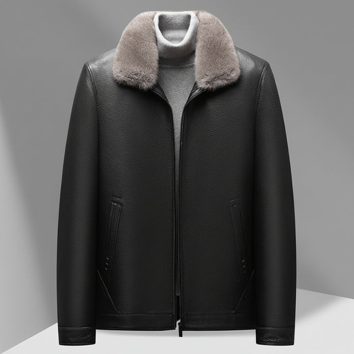 Ridgeforge – Leather Jacket - Hilltop Nord