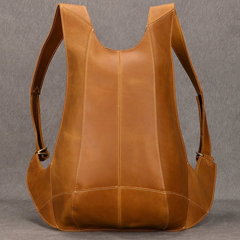 Portside – Leather Backpack - Hilltop Nord