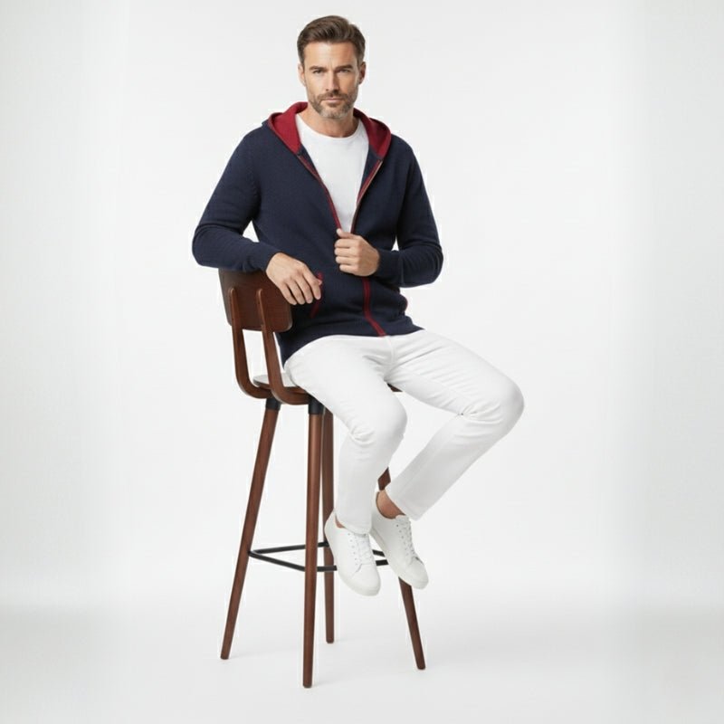 Frostpeak – Cashmere Hoodie - Hilltop Nord