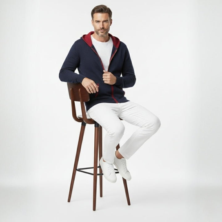 Frostpeak – Cashmere Hoodie - Hilltop Nord