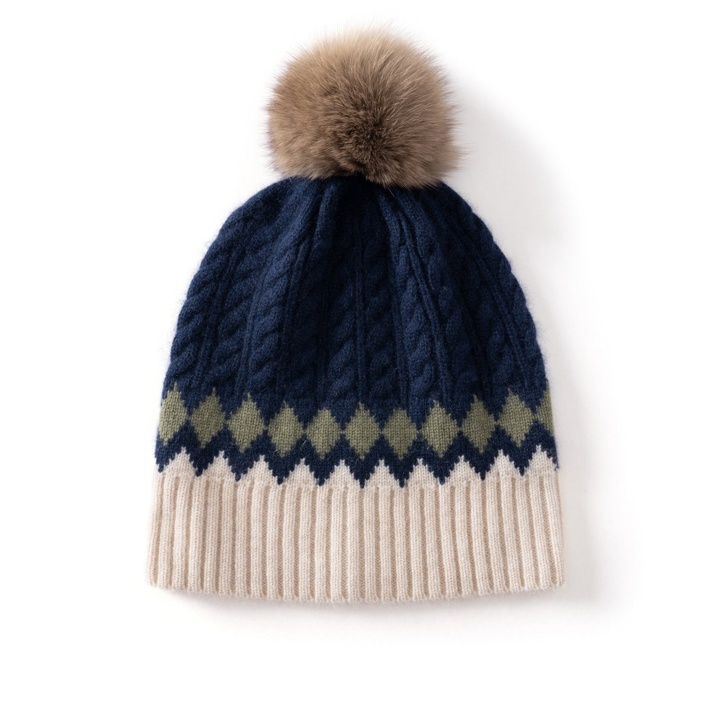 Borealis – Cashmere Beanie - Hilltop Nord