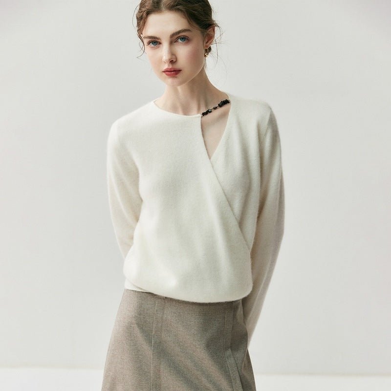 Sylvana – Cashmere Wool Sweater - Hilltop Nord