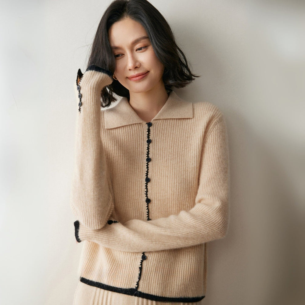 Windmere – Cashmere Wool Cardigan - Hilltop Nord