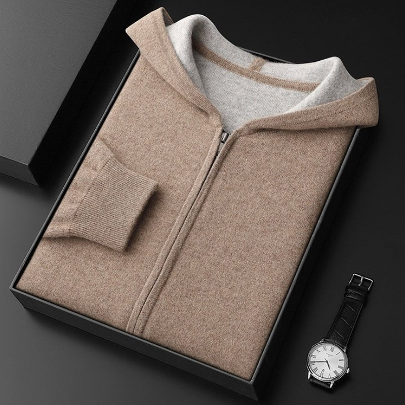 Hollis – Cashmere Wool Hoodie - Hilltop Nord