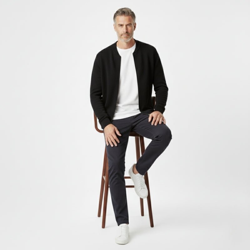 Fairmont - Wool Zip Cardigan - Hilltop Nord
