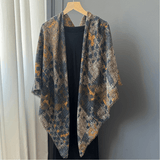 Orion - Printed Wool Scarf - Hilltop Nord
