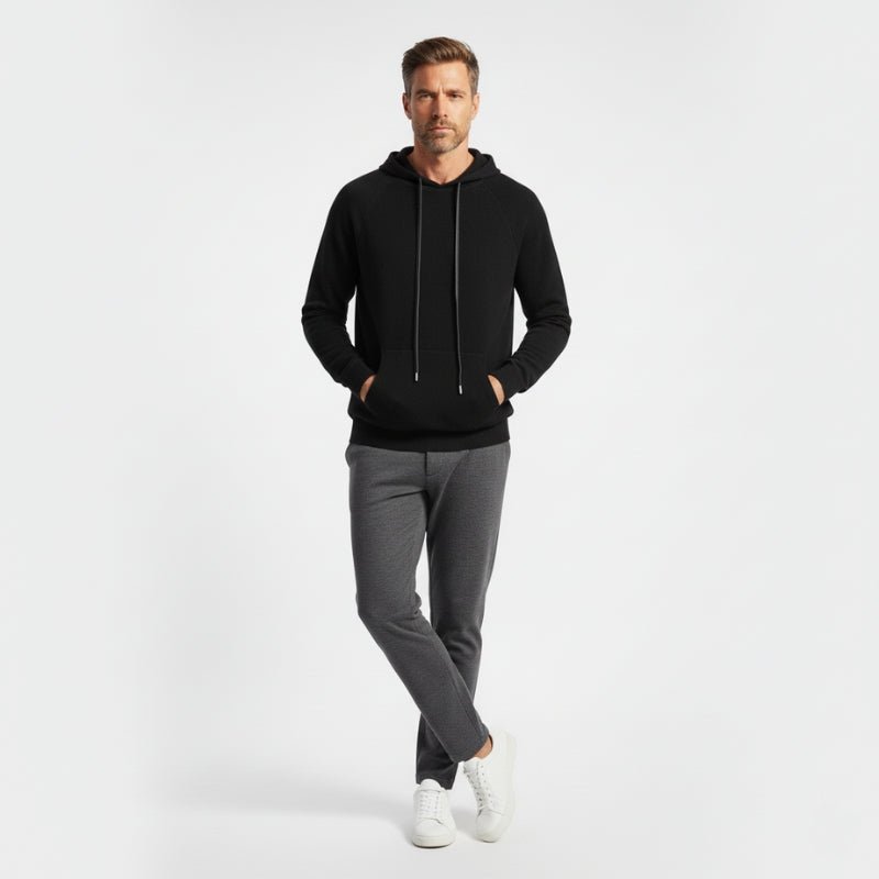 Nova – Cashmere Merino Hoodie - Hilltop Nord
