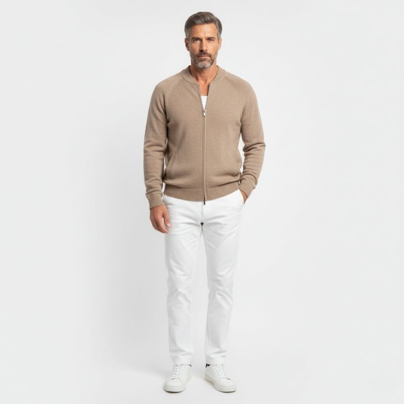 Corbin – Wool Zip - Up Sweater - Hilltop Nord