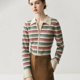 Hearthline – Cashmere Wool Cardigan - Hilltop Nord