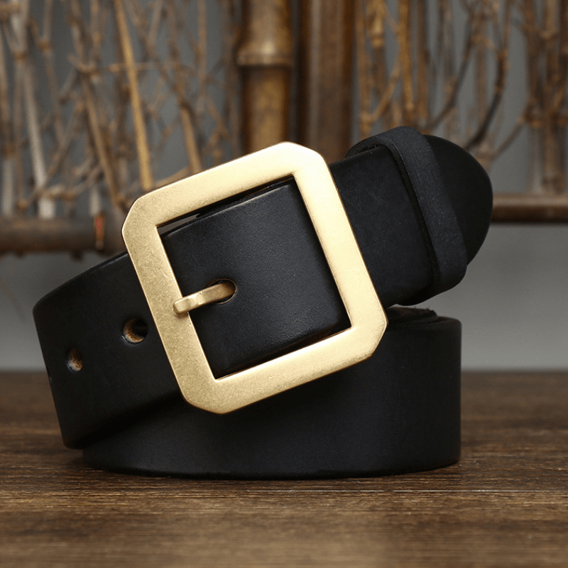 Granite Forge – Full - Grain Leather Belt - Hilltop Nord