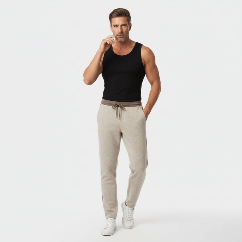 Caden – Cashmere Wool Joggers - Hilltop Nord