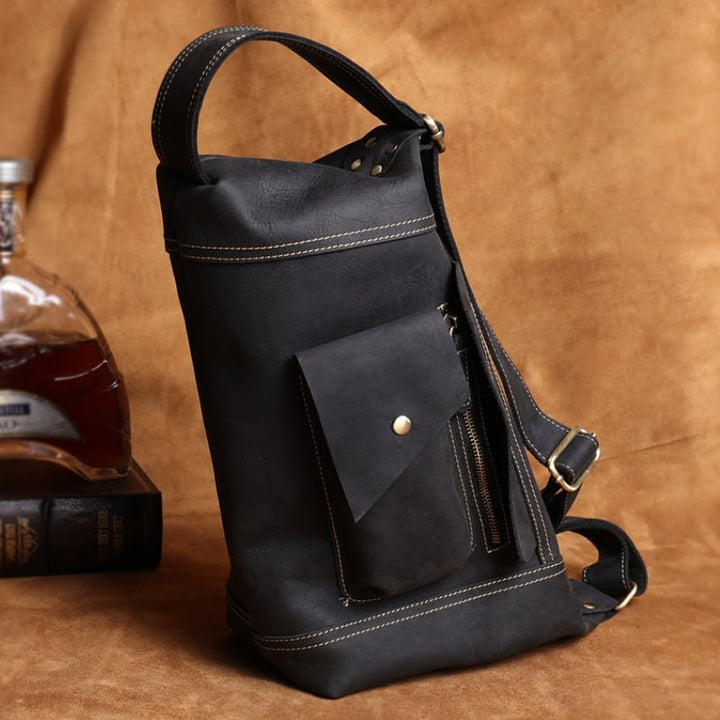 Northlock – Leather Backpack - Hilltop Nord