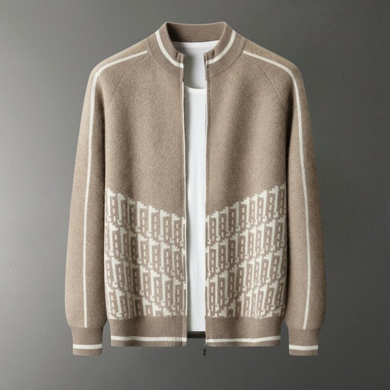 Driftmark – Cashmere Wool Zip - Up Cardigan - Hilltop Nord