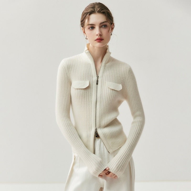 Calista – Cashmere Wool Cardigan - Hilltop Nord