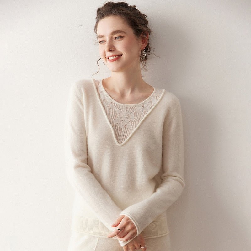 Clearhaven – Cashmere Wool Sweater - Hilltop Nord