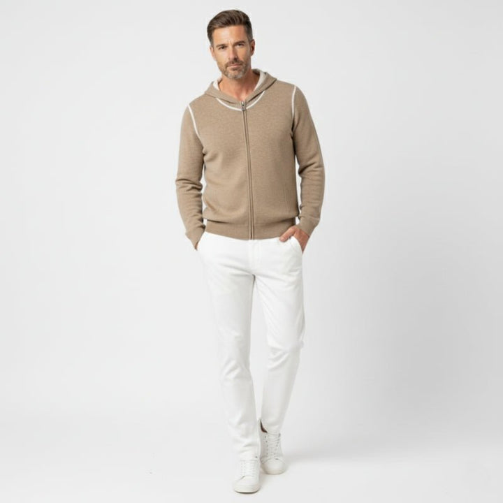 Ravine – Cashmere Wool Hoodie - Hilltop Nord