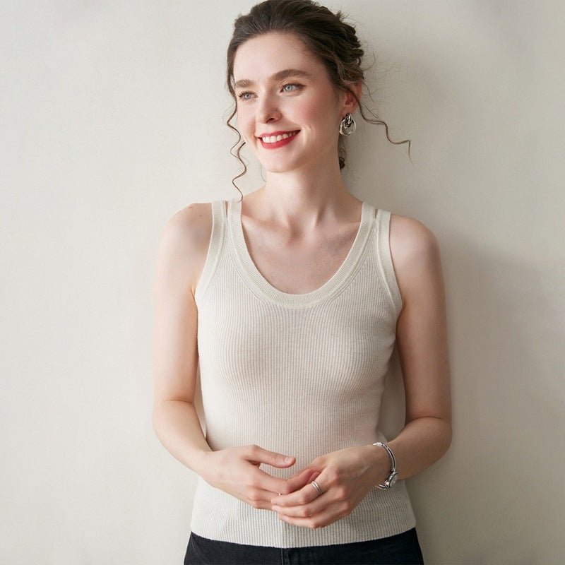 Terrathread – Cashmere Wool Tank Top - Hilltop Nord