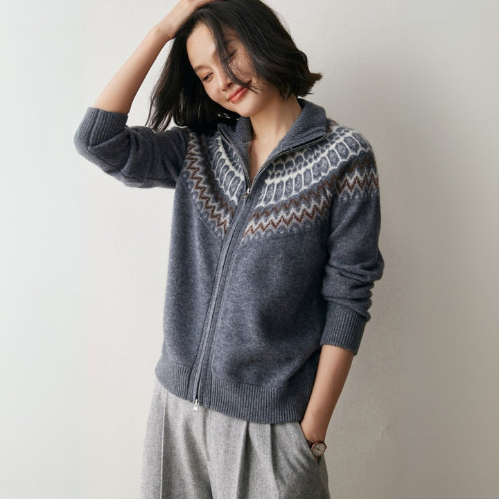 Windward – Cashmere Wool Cardigan - Hilltop Nord