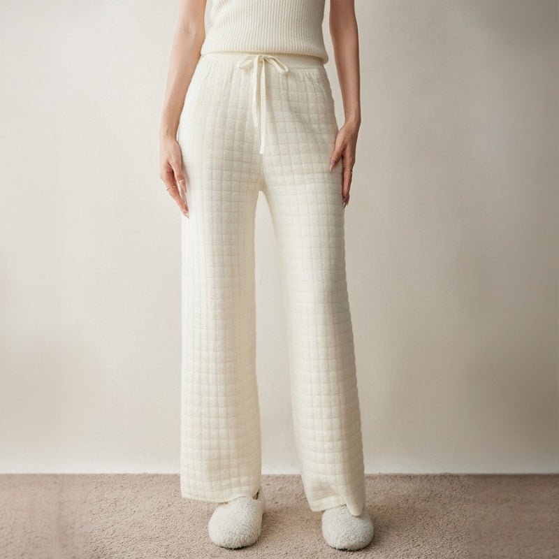 Softgrid – Cashmere Wool Pants - Hilltop Nord