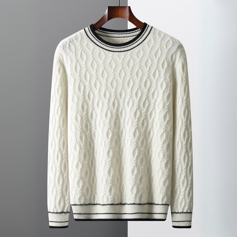 Timberline – Wool Cable Sweater - Hilltop Nord
