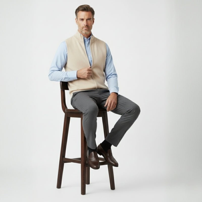 Birchwood - Wool Zip Vest - Hilltop Nord