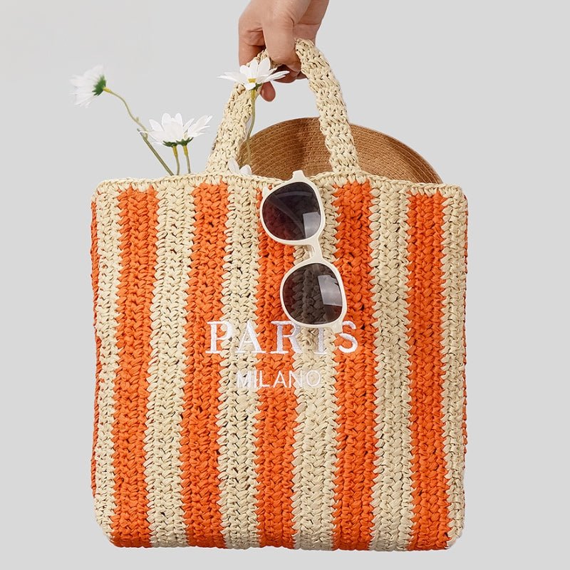Tressa – Woven Tote Bag - Hilltop Nord