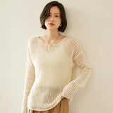 Whisperweft – Cashmere Wool Sweater - Hilltop Nord