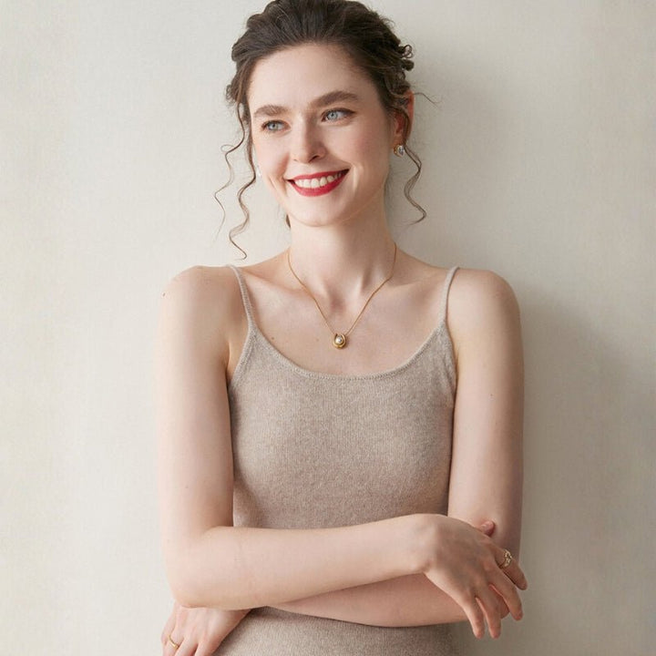 Softveil – Cashmere Wool Camisole - Hilltop Nord