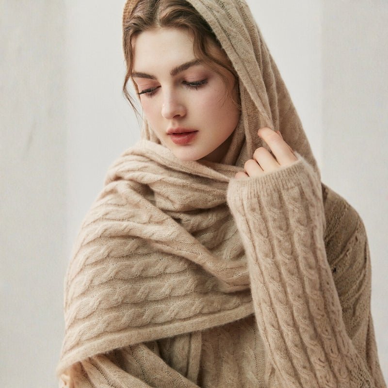 Crestwarp – Cashmere Wool Scarf