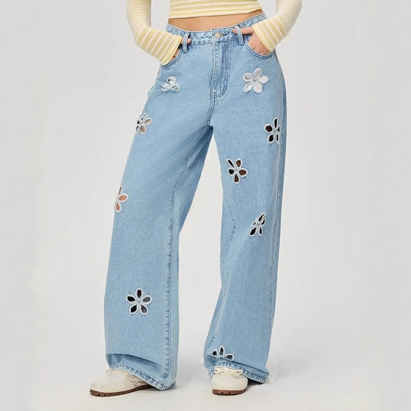 Bloomway – Wide - Leg Jeans - Hilltop Nord