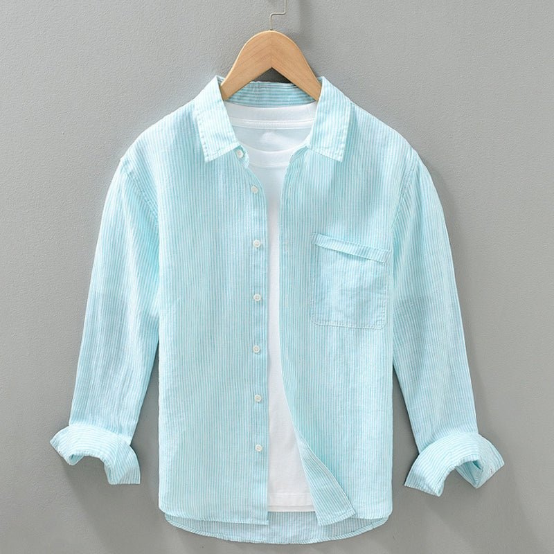 Marin – Linen Shirt - Hilltop Nord