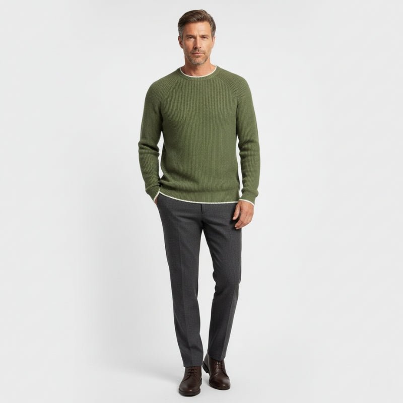 Clearwater - Wool Crewneck Sweater - Hilltop Nord