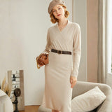 Softwrap – Cashmere Dress - Hilltop Nord