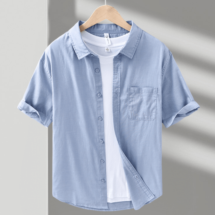 Coastline - Linen Short Sleeve - Hilltop Nord