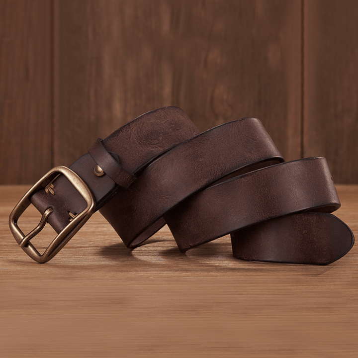 Redrock – Classic Buckle Leather Belt - Hilltop Nord