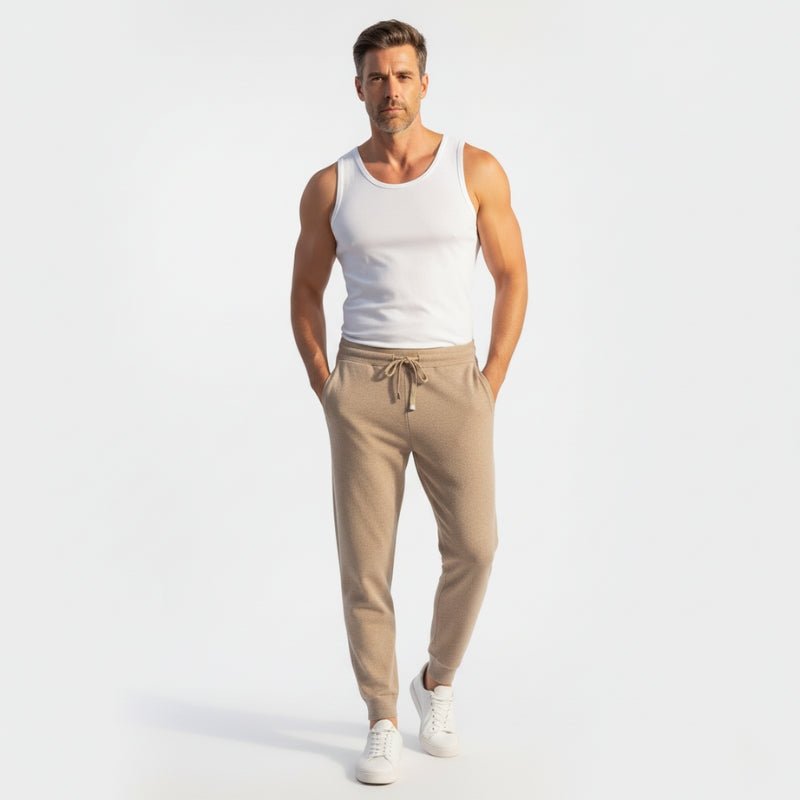 Marwick – Cashmere Wool Joggers - Hilltop Nord