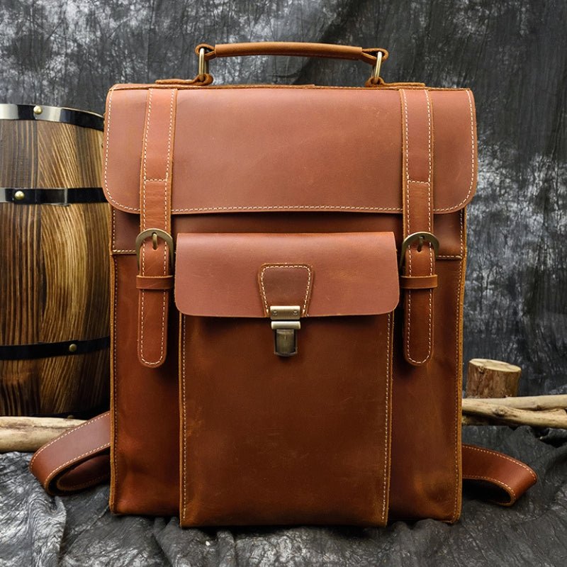 Hartwick – Leather Backpack - Hilltop Nord