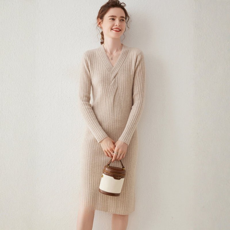 Mistveil – Cashmere Wool Dress - Hilltop Nord