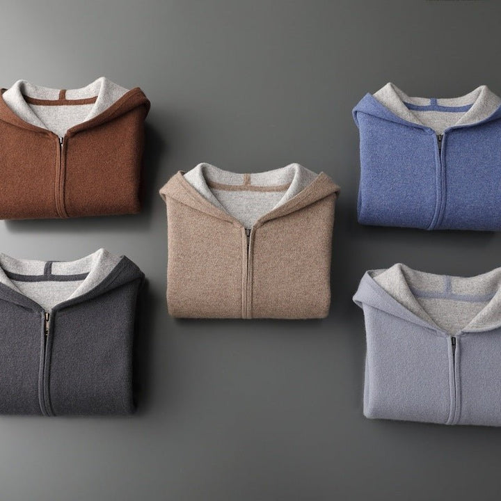 Hollis – Cashmere Wool Hoodie - Hilltop Nord