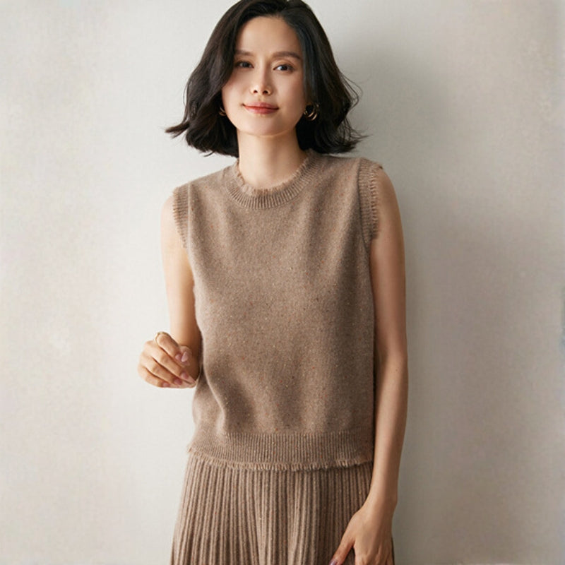 Polka – Cashmere Wool Vest