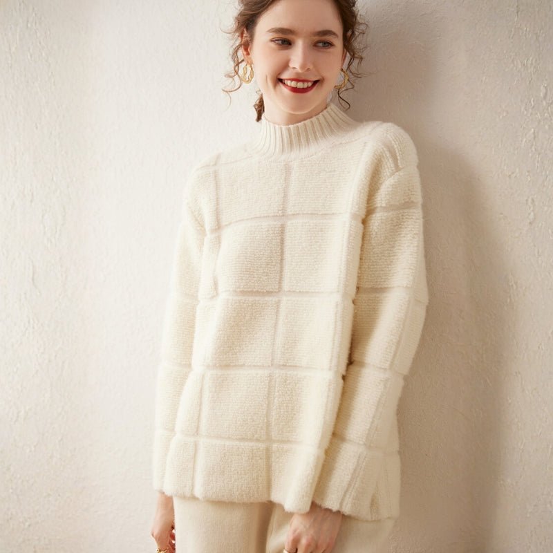 Forgegrid – Cashmere Wool Sweater - Hilltop Nord