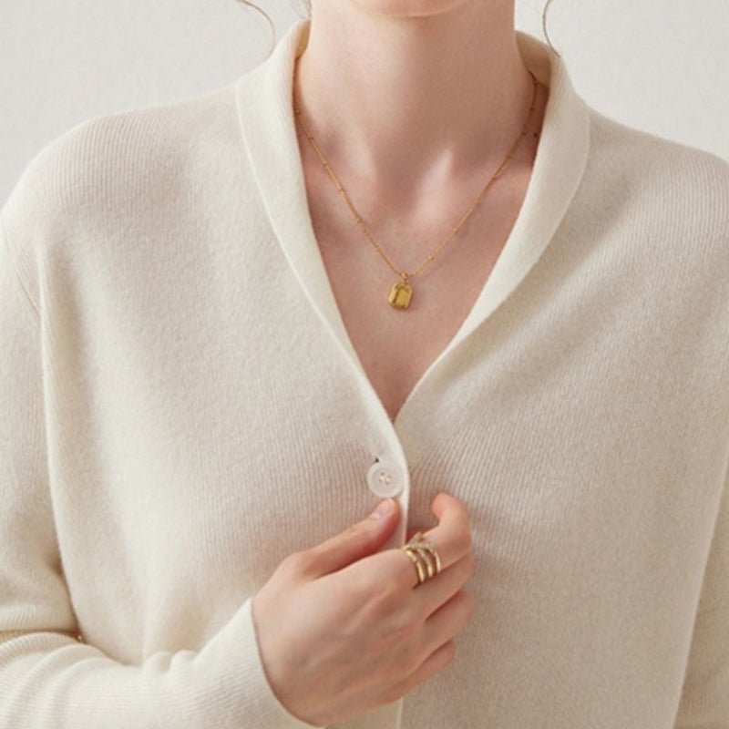 Fairhaven – Cashmere Cardigan - Hilltop Nord