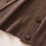 Baythread – Mulberry Silk Collared Cardigan - Hilltop Nord